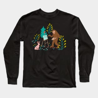 The Creative Sasquatch Long Sleeve T-Shirt